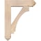 Ekena Millwork Imperial Arts and Crafts Smooth Bracket w/ Offset Brace, Douglas Fir, 7 1/2"W x 28"D x 36"H BKT0806X28X36IMP03SDF - alternate 2